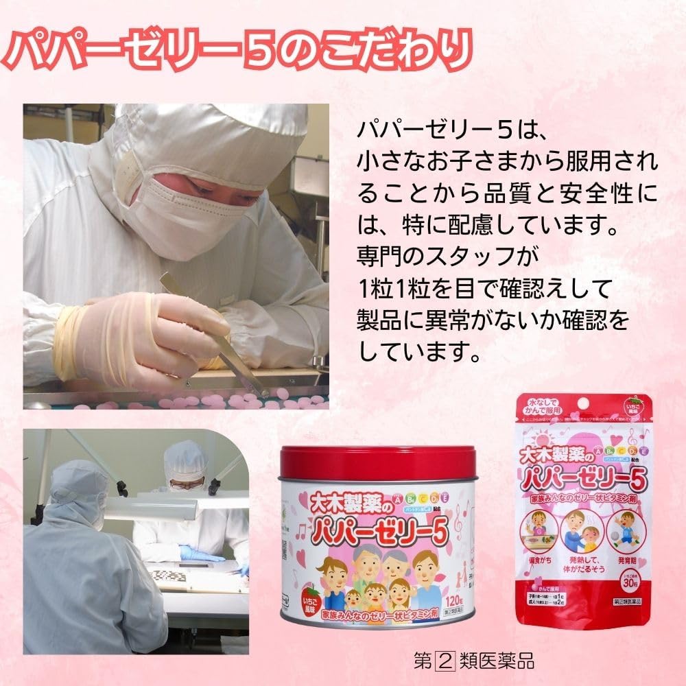 パパーゼリー5 120粒