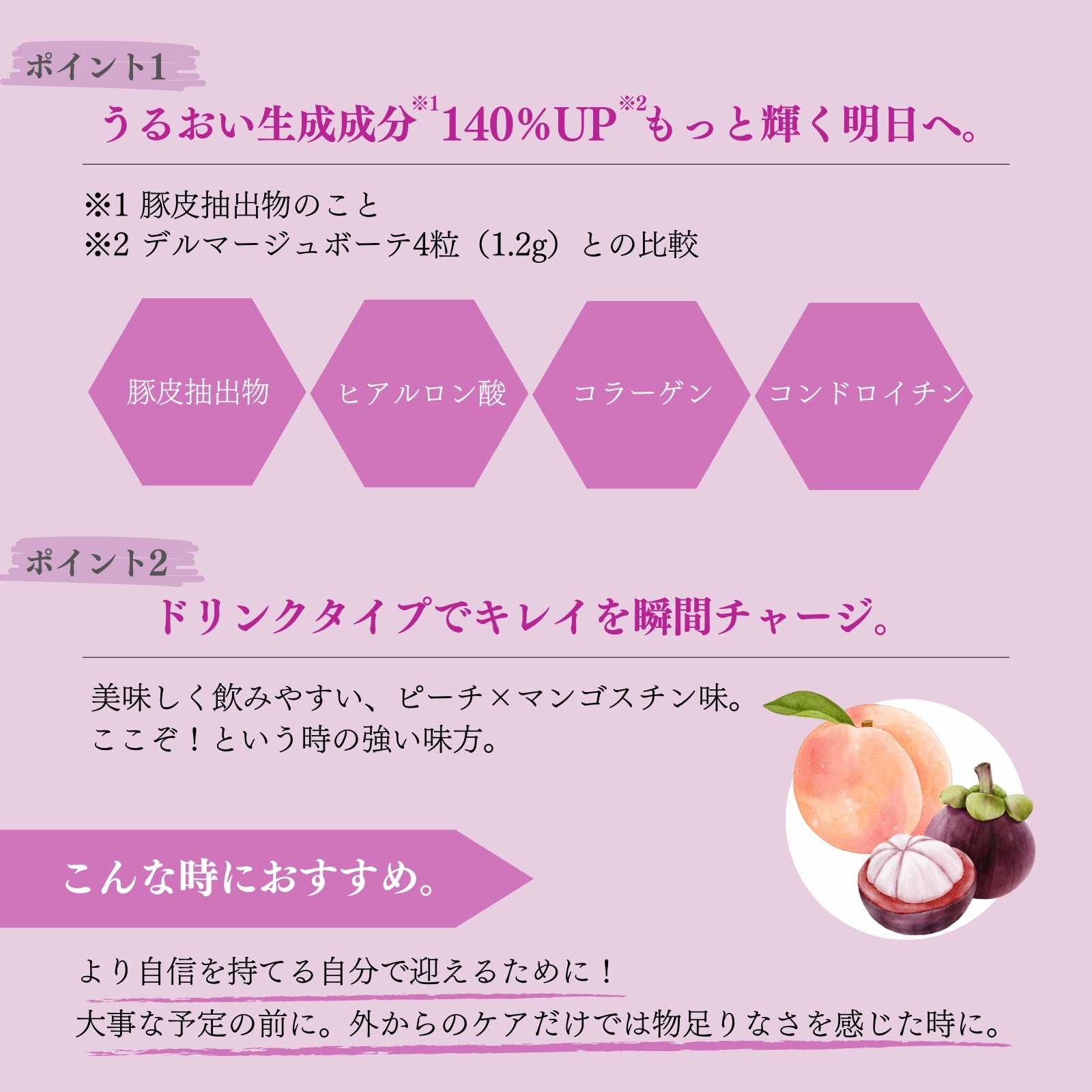 デルマージュボーテ ドリンク3B