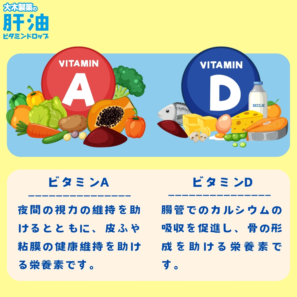 肝油ビタミンドロップ