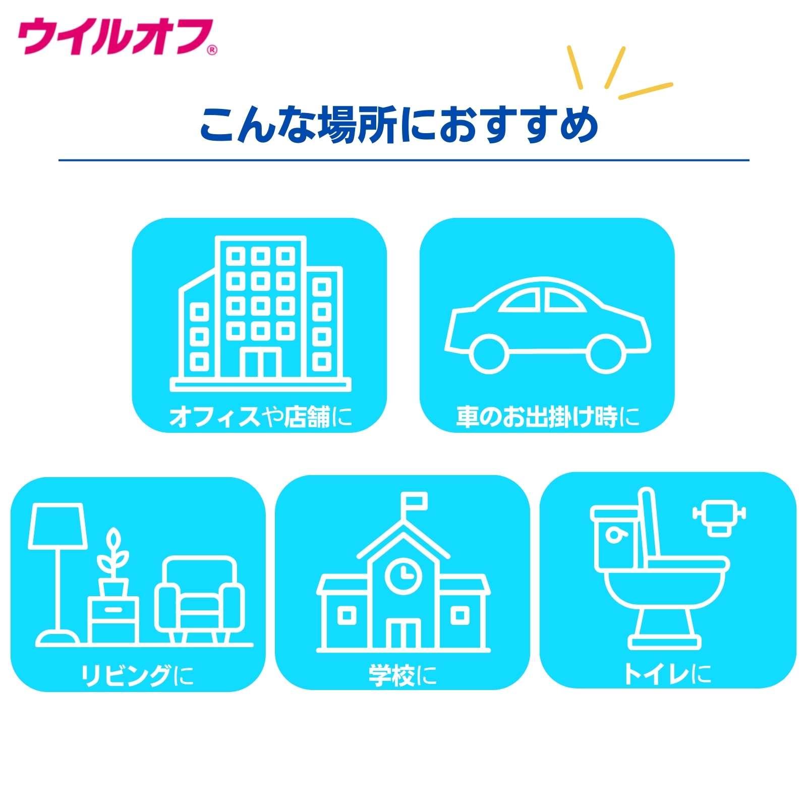 ウイルオフ 嘔吐物処理キット