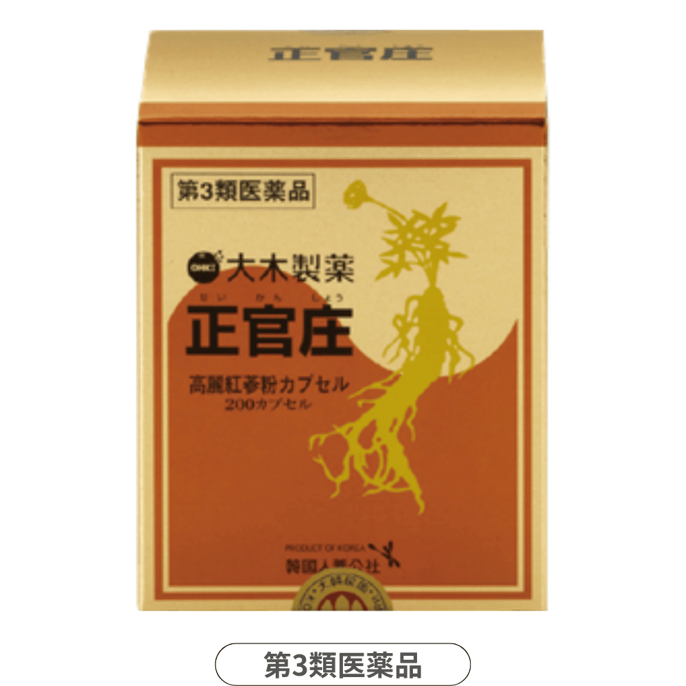 正官庄 高麗紅蔘粉カプセル
